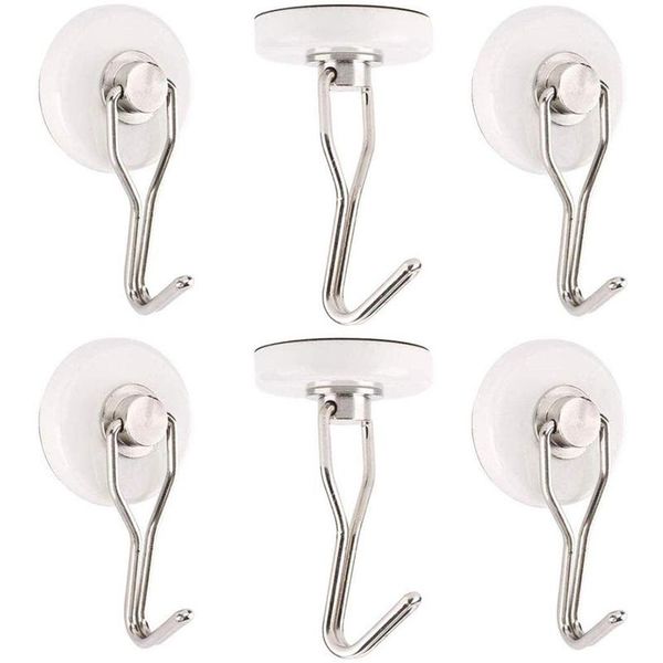 hooks & rails 4/6pcs swivel swing powerful magnetic 9.3lbs strong heavy duty neodymium magnet for refrigerator home kitchen
hooks & rails 4/6pcs swivel swing powerful magnetic 9.3lbs strong heavy duty neodymium magnet for refrigerator home kitchen