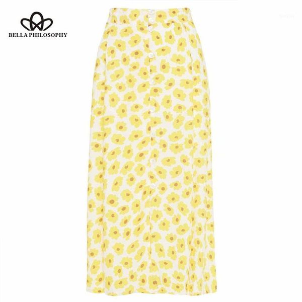 herstory 2020 women fashion floral print high waist skirts chiffon elegant a-line long skirts boho beach button1, Black
herstory 2020 women fashion floral print high waist skirts chiffon elegant a-line long skirts boho beach button1, Black