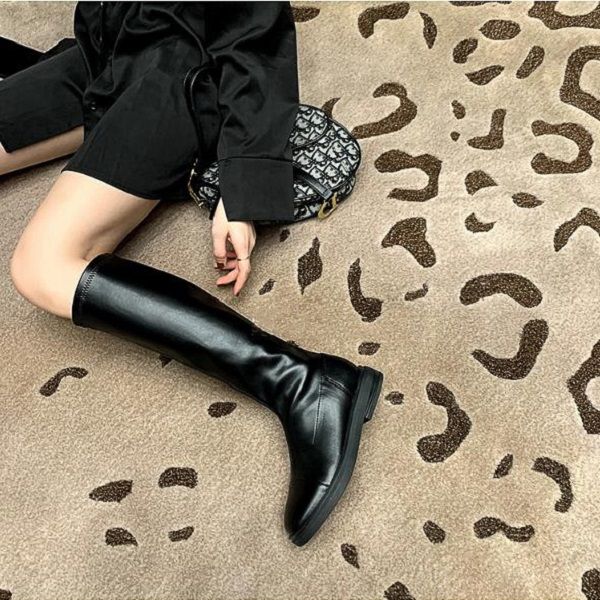 women boots winter snow booties black white elastic pleated thick bottom fashion womens boot leather shoes size 35-40
women boots winter snow booties black white elastic pleated thick bottom fashion womens boot leather shoes size 35-40