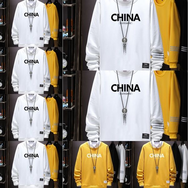 zpp4o imitation sweater cotton white sweater men's autumn letter 2020 new korean hip hop brand long sleeve casual loose men's wear, Black
zpp4o imitation sweater cotton white sweater men's autumn letter 2020 new korean hip hop brand long sleeve casual loose men's wear, Black