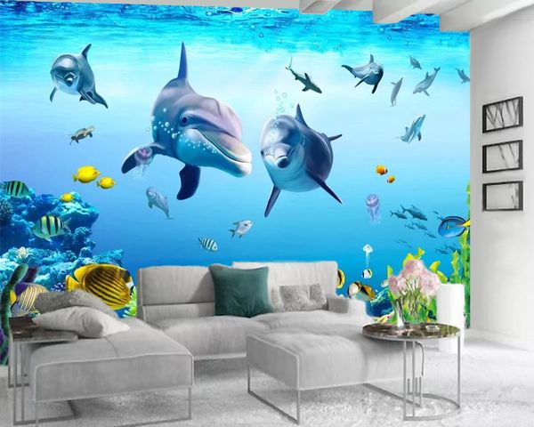 3d modern wallpaper wall papers home decor beautiful underwater coral dolphin living room bedroom wallcovering hd wallpaper
3d modern wallpaper wall papers home decor beautiful underwater coral dolphin living room bedroom wallcovering hd wallpaper