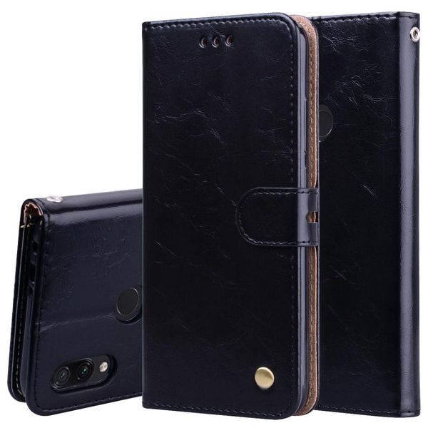 business style oil wax texture horizontal flip leather case for xiaomi redmi note7 with holder card slots wallet
business style oil wax texture horizontal flip leather case for xiaomi redmi note7 with holder card slots wallet