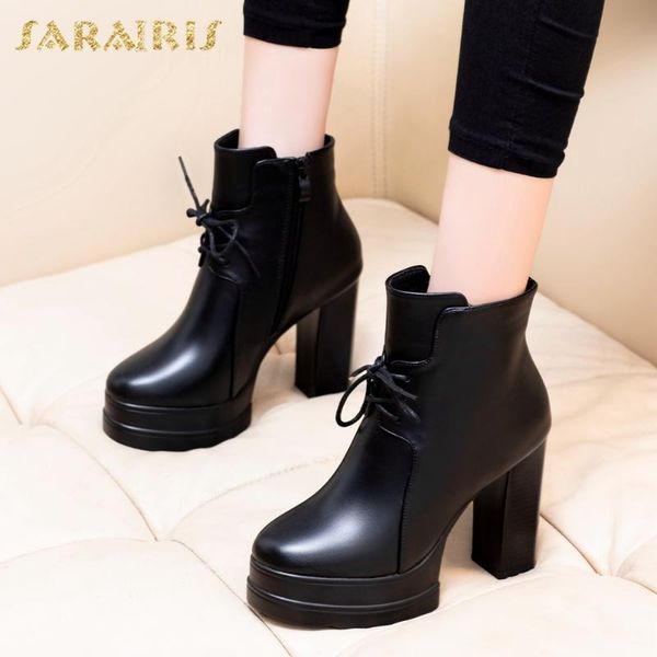 sarairis 2020 new arrivals office shoes ladies zip up square high heels platform comfortable autumn winter boots woman shoes, Black
sarairis 2020 new arrivals office shoes ladies zip up square high heels platform comfortable autumn winter boots woman shoes, Black