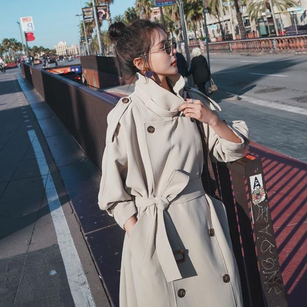 beige trench coat spring women's 2020 new korean loose mid-length yellow fashion temperament windbreaker women long-sleeved a9921, Tan;black
beige trench coat spring women's 2020 new korean loose mid-length yellow fashion temperament windbreaker women long-sleeved a9921, Tan;black