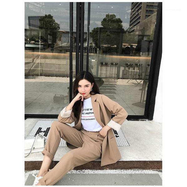 women's two piece pants 2piece blazer jackets + pencil pant female suit autumn set casual solid women suits notched collar1, White
women's two piece pants 2piece blazer jackets + pencil pant female suit autumn set casual solid women suits notched collar1, White