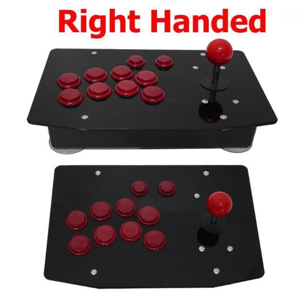 rac-j500s 10 buttons right handed arcade joystick usb wired black acrylic panel for pc1
rac-j500s 10 buttons right handed arcade joystick usb wired black acrylic panel for pc1