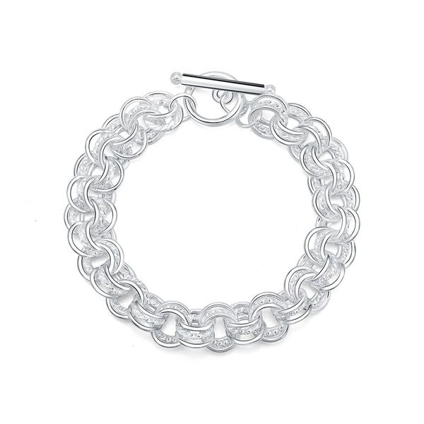 creative twist circle chain women men silver color bracelets new fashion jewelry christmas gifts h070 h sqcrab, Black
creative twist circle chain women men silver color bracelets new fashion jewelry christmas gifts h070 h sqcrab, Black