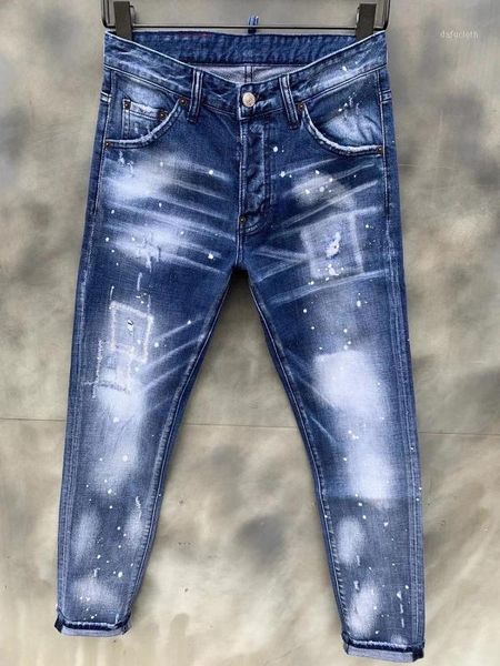 hk09875 fashion men's jeans 2020 runway luxury european design party style men's clothing1, Blue
hk09875 fashion men's jeans 2020 runway luxury european design party style men's clothing1, Blue