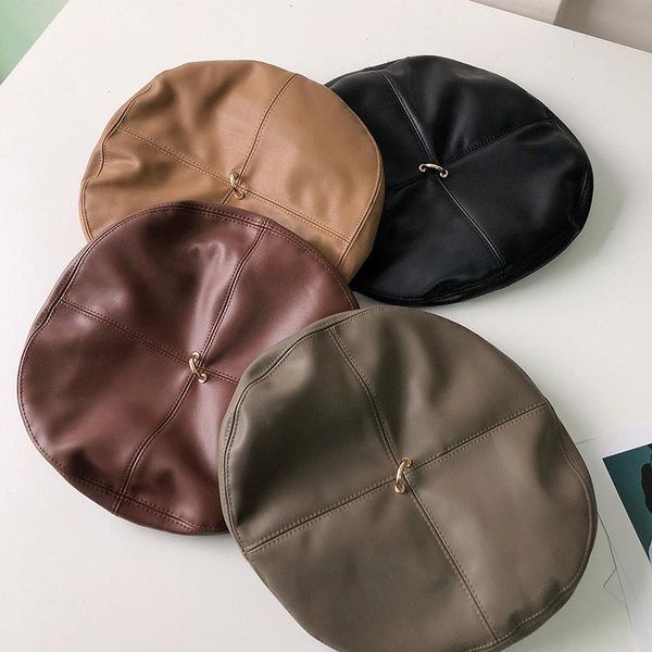 202010-beil73-hi9330 fashion metal ring autumn faux leather pu lady beret hat men women leisure painter hat, Blue;gray
202010-beil73-hi9330 fashion metal ring autumn faux leather pu lady beret hat men women leisure painter hat, Blue;gray