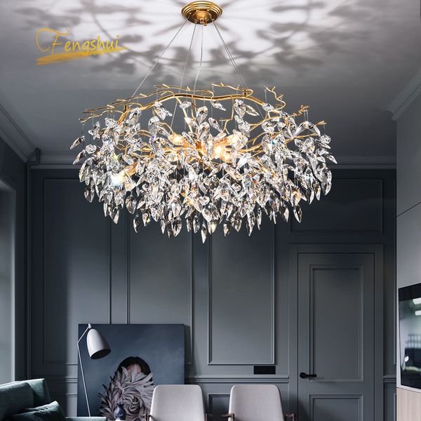 nordic led crystal chandelier for living room luster loft l hall indoor decor restaurant hanging lamp lighting z7e3
nordic led crystal chandelier for living room luster loft l hall indoor decor restaurant hanging lamp lighting z7e3