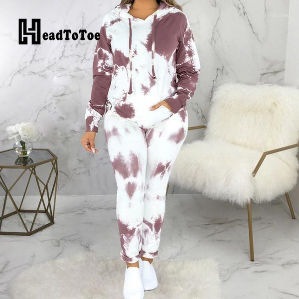 women's tracksuits tie dye print zip pocket casual sporty 2 piece set women full sleeve hooded loose pencil two outfits woman1, Gray
women's tracksuits tie dye print zip pocket casual sporty 2 piece set women full sleeve hooded loose pencil two outfits woman1, Gray