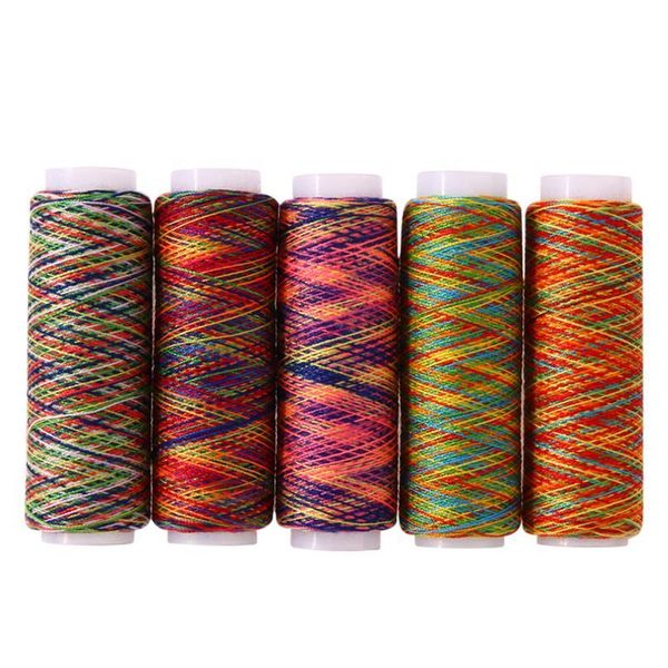 5 pcs rainbow color sewing thread hand quilting embroidery sewing thread for home diy sewing accessories bbyrbz, Black
5 pcs rainbow color sewing thread hand quilting embroidery sewing thread for home diy sewing accessories bbyrbz, Black