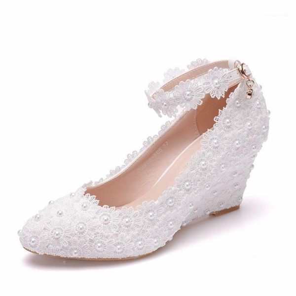 dress shoes women sweet flowers pearl lace wedding woman fashion high heels slanted heel wedges bride pointed pumps1, Black
dress shoes women sweet flowers pearl lace wedding woman fashion high heels slanted heel wedges bride pointed pumps1, Black