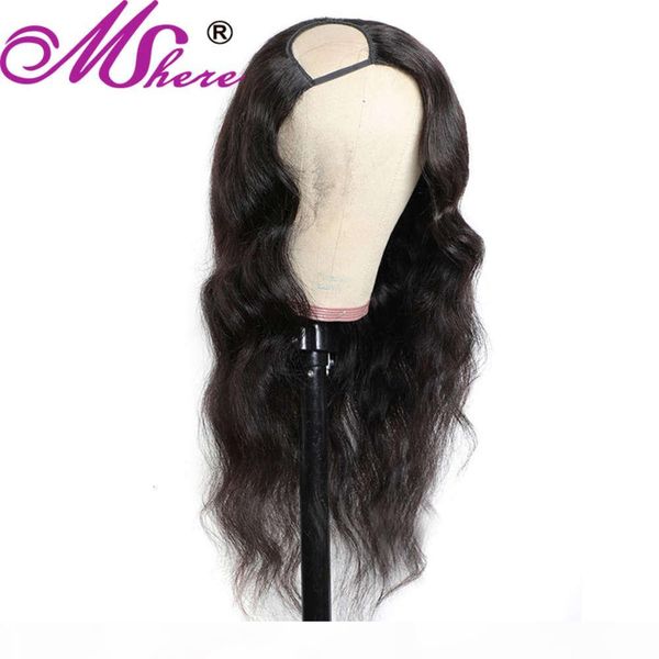 mshere brazilian u wavy body wig for black women ,can be permed and dyed, 150% density ,glueless human hair wigs, Black;brown
mshere brazilian u wavy body wig for black women ,can be permed and dyed, 150% density ,glueless human hair wigs, Black;brown