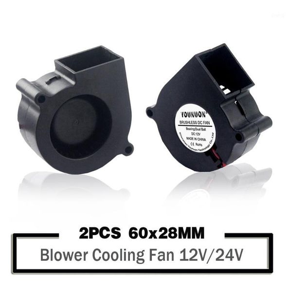 fans & coolings 2pcs brushless cooler cooling dc centrifugal blower fan 60mm 12v 24v 2pin 60x28mm 6028 6cm sleeve dual ball heatsink radiato
fans & coolings 2pcs brushless cooler cooling dc centrifugal blower fan 60mm 12v 24v 2pin 60x28mm 6028 6cm sleeve dual ball heatsink radiato