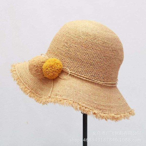 woollen lafite straw new hat children's holiday sun shading fisherman's hat basin hat big eaves beach foldable tide, Blue;gray
woollen lafite straw new hat children's holiday sun shading fisherman's hat basin hat big eaves beach foldable tide, Blue;gray