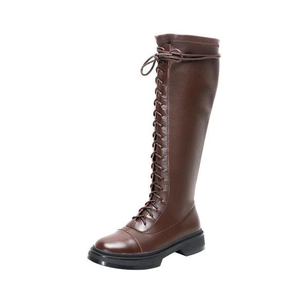 boots sklfgxzy winter knee high genuine leather women motorcycle lace-up female warm shoes, Black
boots sklfgxzy winter knee high genuine leather women motorcycle lace-up female warm shoes, Black