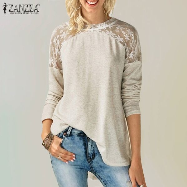zanzea autumn lace pacthwork blouse women long sleeve lace up shirts casual loose work blusas plus size tunic feminina7 y200622, White
zanzea autumn lace pacthwork blouse women long sleeve lace up shirts casual loose work blusas plus size tunic feminina7 y200622, White