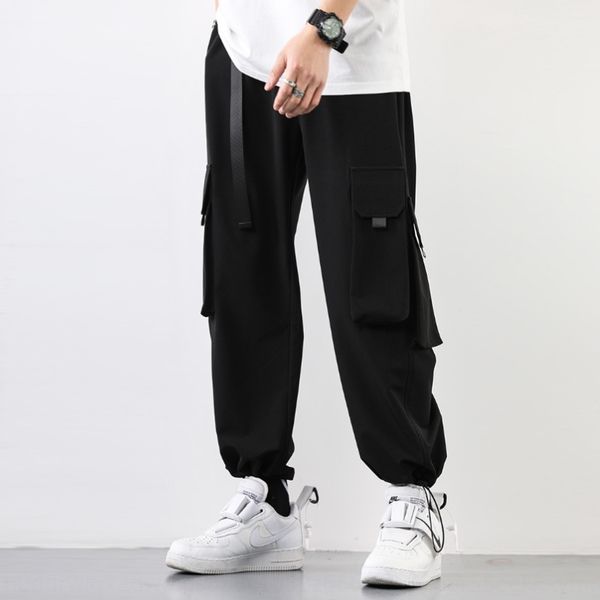 summer new style men's trend casual overalls overalls loose straight tube versatile nine point net red trend handsome legged pants xjhs, Blue
summer new style men's trend casual overalls overalls loose straight tube versatile nine point net red trend handsome legged pants xjhs, Blue