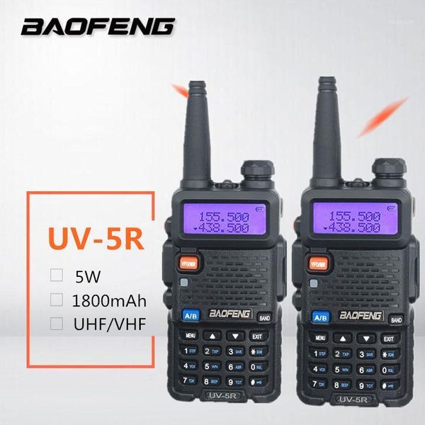 2pcs baofeng uv-5r handheld two way radio uhf vhf cb ham radio station wireless intercom uv5r hf transceiver walkie talkie1
2pcs baofeng uv-5r handheld two way radio uhf vhf cb ham radio station wireless intercom uv5r hf transceiver walkie talkie1