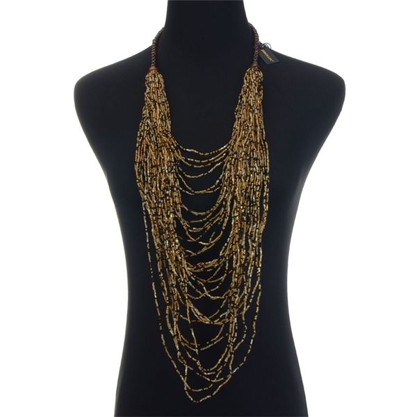 jerollin new necklace women long handmade multi-layer resin/wooden beads strand necklace statement jewelry 4 colors female gift y200730, Silver
jerollin new necklace women long handmade multi-layer resin/wooden beads strand necklace statement jewelry 4 colors female gift y200730, Silver