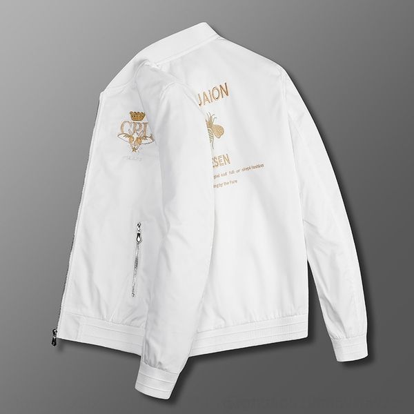 gg3ze little bee clothing new korean fashion fashion jacket jacket 71u3p casual stand collar pilot men's men's brand, Blue
gg3ze little bee clothing new korean fashion fashion jacket jacket 71u3p casual stand collar pilot men's men's brand, Blue