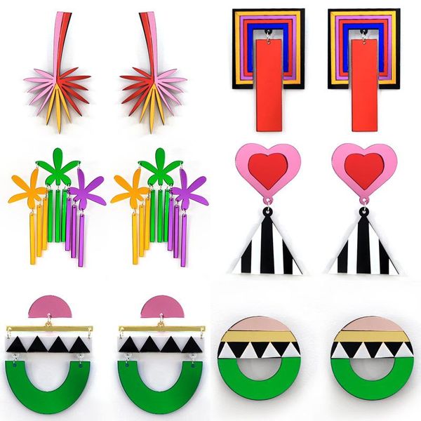 exaggerated cool punk mix color geometric acrylic earrings for women plant y2k style dangle earrings female fashion jewelry, Silver
exaggerated cool punk mix color geometric acrylic earrings for women plant y2k style dangle earrings female fashion jewelry, Silver