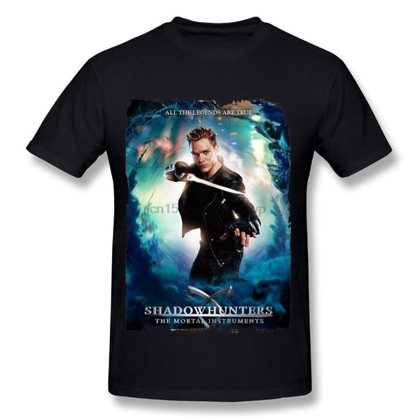 tv series shadowhunters logo t shirt for men white sport hooded sweatshirt hoodie