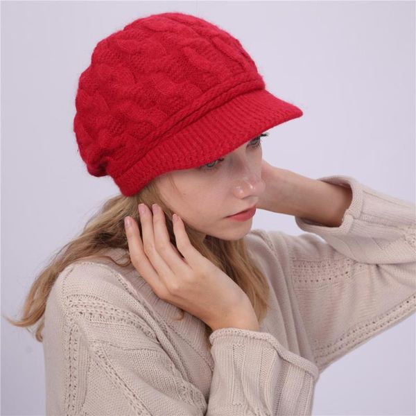 women's winter knitted beanie solid color plus velvet fur cross warm hat autumn needle dome luxury skullies wool cap, Blue;gray
women's winter knitted beanie solid color plus velvet fur cross warm hat autumn needle dome luxury skullies wool cap, Blue;gray