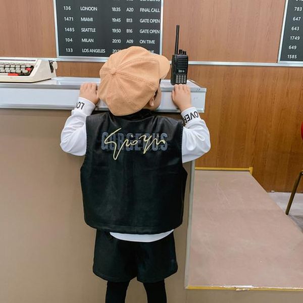 boys' leather vest wear foreign style thin section 2020 new style autumn children's korean style waistcoat sleeveless vest wmtqbh, Blue
boys' leather vest wear foreign style thin section 2020 new style autumn children's korean style waistcoat sleeveless vest wmtqbh, Blue
