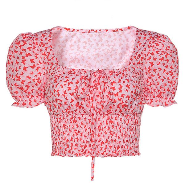 women's sleeve square collar t-shirt street shoot retro fashion small floral suitable for summer (s//l, White
women's sleeve square collar t-shirt street shoot retro fashion small floral suitable for summer (s//l, White