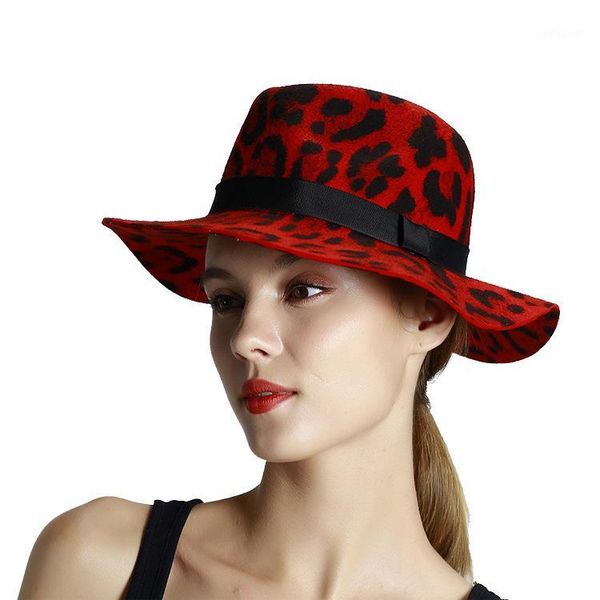 stingy brim hats mingli tengda winter leopard black wool wide hat woolen women fashion purple travel fascinator chapeu fedora cap1, Blue;gray
stingy brim hats mingli tengda winter leopard black wool wide hat woolen women fashion purple travel fascinator chapeu fedora cap1, Blue;gray