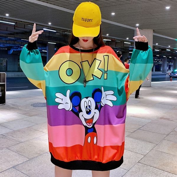 upz1i and sweater autumn 2020 winter street trendy cartoon hiding loose large size slimming and meat printing sweater for women xfgk7, Black
upz1i and sweater autumn 2020 winter street trendy cartoon hiding loose large size slimming and meat printing sweater for women xfgk7, Black