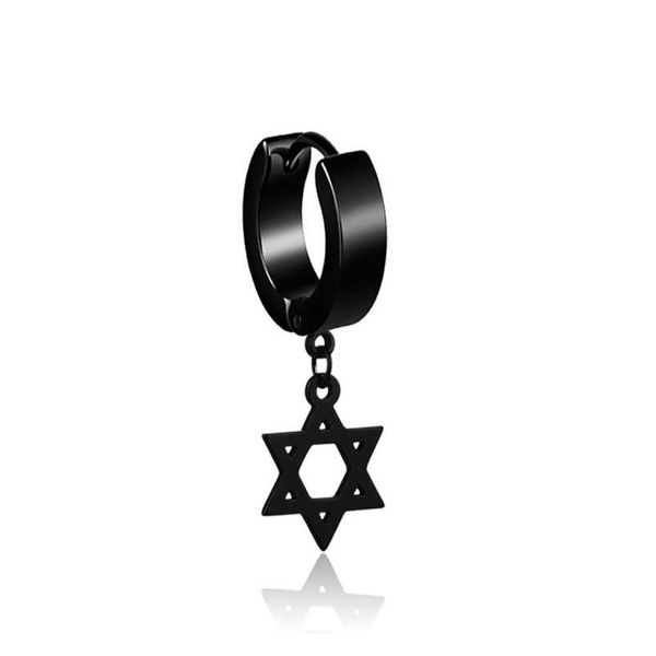stainless steel cross pentacle earrings hoop pierced earrings dangle pendants fashion jewelry for men sqckrl new_dhbest, Silver
stainless steel cross pentacle earrings hoop pierced earrings dangle pendants fashion jewelry for men sqckrl new_dhbest, Silver