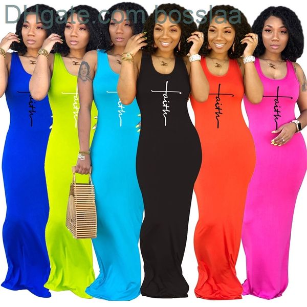 designer women long maxi dress summer wear vest bodycon dresses fashion u-neck letters printed casual clothes clubwear, Black;gray
designer women long maxi dress summer wear vest bodycon dresses fashion u-neck letters printed casual clothes clubwear, Black;gray