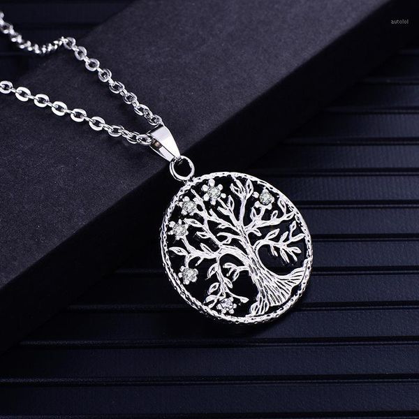stainless steel silver chain plant necklace jewelry on the neck chains for women life tree necklaces pendants men chains1
stainless steel silver chain plant necklace jewelry on the neck chains for women life tree necklaces pendants men chains1