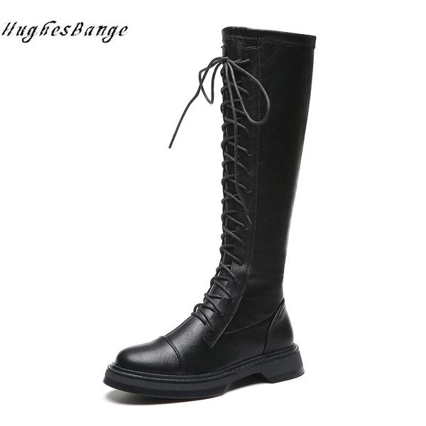 fashion boots women winter high but knee black lace up heel heel wild 2020 new mid winter soft leather high comfortable thin
fashion boots women winter high but knee black lace up heel heel wild 2020 new mid winter soft leather high comfortable thin