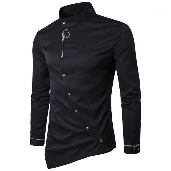 men's dress shirts 2021 mens hipster casual slim fit long sleeve button down with embroidery plu size 2xl1, White;black
men's dress shirts 2021 mens hipster casual slim fit long sleeve button down with embroidery plu size 2xl1, White;black