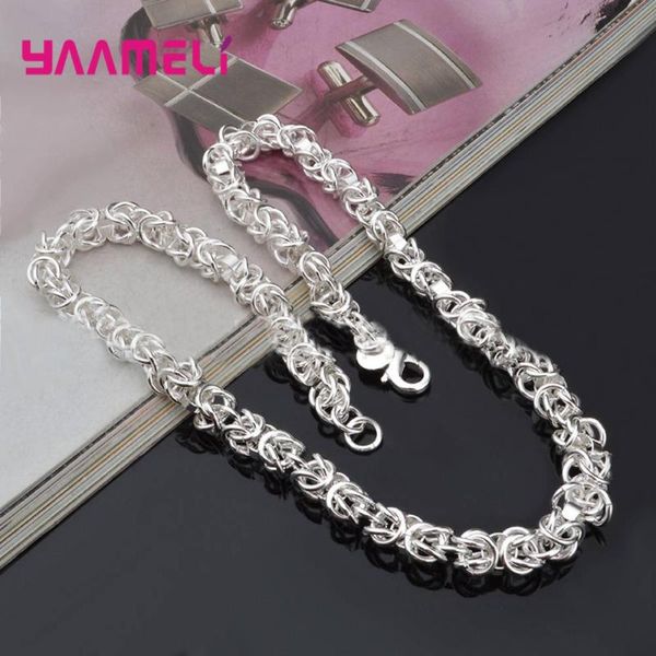 chains hip-hop rock punk styles 925 sterling silver chain necklaces women men party gifts simple fashion jewelry link choker
chains hip-hop rock punk styles 925 sterling silver chain necklaces women men party gifts simple fashion jewelry link choker