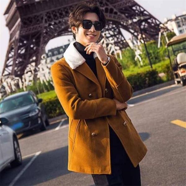 2020 winter warm 35% wool coat men thick overcoats oat mens single breasted coats and jackets with men's coat1, Black
2020 winter warm 35% wool coat men thick overcoats oat mens single breasted coats and jackets with men's coat1, Black