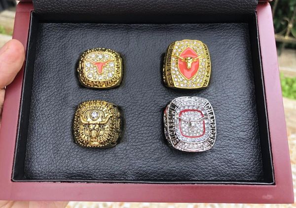4pcs texas longhorn rose bowl sec team champions championship ring with wooden box men fan gift 2020 wholesale drop shipping, Silver
4pcs texas longhorn rose bowl sec team champions championship ring with wooden box men fan gift 2020 wholesale drop shipping, Silver