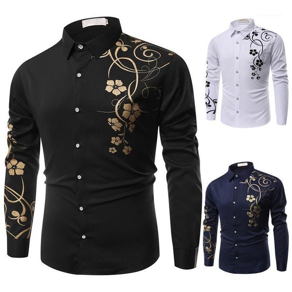 men's casual shirts 2021 spring men fashion long sleeve brand printed button-up formal business polka dot floral dress shirt1, White;black
men's casual shirts 2021 spring men fashion long sleeve brand printed button-up formal business polka dot floral dress shirt1, White;black