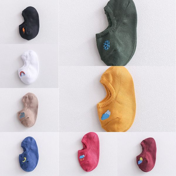 2020 new women's boat invisible invisible boat weather embroidery female socks silicone anti slip shallow mouth cotton yuanbao female s, Black
2020 new women's boat invisible invisible boat weather embroidery female socks silicone anti slip shallow mouth cotton yuanbao female s, Black