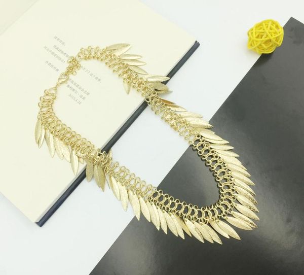 chains full leaf shape tassel necklaces fashion chain statement necklace jewelry for women, Silver
chains full leaf shape tassel necklaces fashion chain statement necklace jewelry for women, Silver