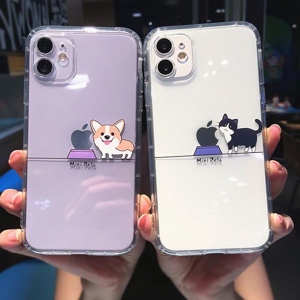 for iphone 12 cute cartoon animal couples phone case for iphone 12mini 11 pro max xs xr se2 7 8 plus transparent soft shockproof cover
for iphone 12 cute cartoon animal couples phone case for iphone 12mini 11 pro max xs xr se2 7 8 plus transparent soft shockproof cover