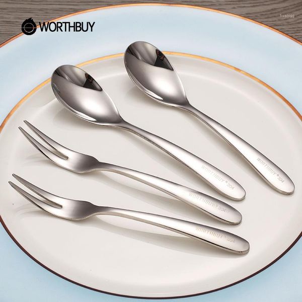 worthbuy 304 stainless steel fruit fork spoon set salad fork dessert spoon kitchen accessories restaurant bento picks set1
worthbuy 304 stainless steel fruit fork spoon set salad fork dessert spoon kitchen accessories restaurant bento picks set1