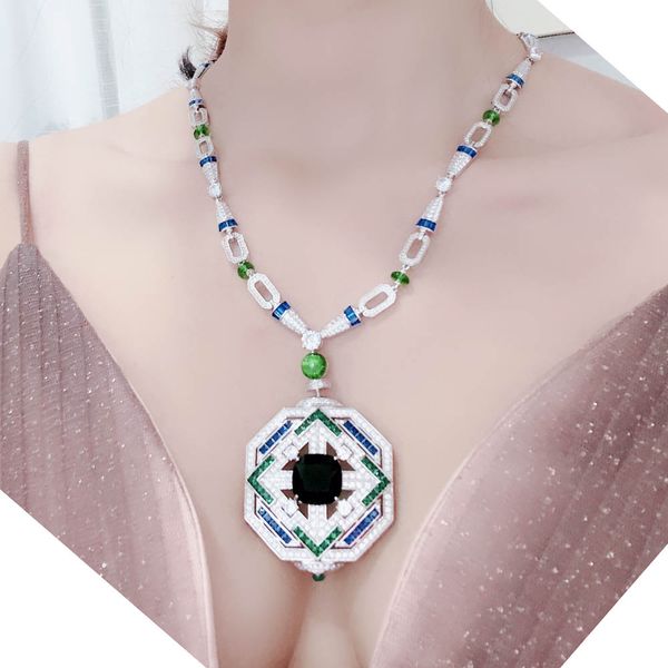 high-end luxurious ball lady necklace party gathering geometric figure superior quality queen fashion trend necklace circula, Silver
high-end luxurious ball lady necklace party gathering geometric figure superior quality queen fashion trend necklace circula, Silver
