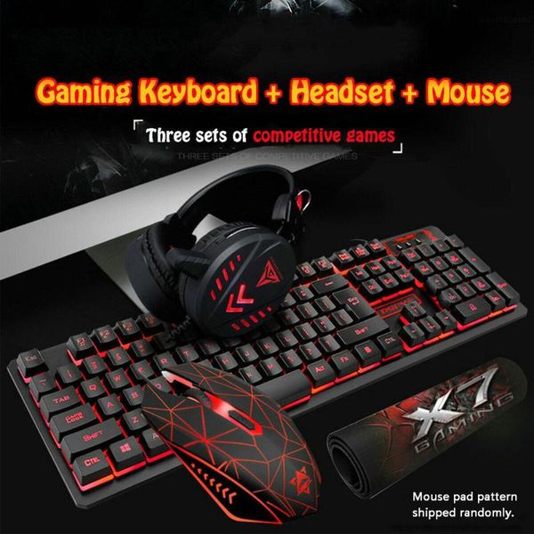 4pcs pad usb computer waterproof gaming mouse headset home illuminated wired backlight deskergonomic keyboard set
4pcs pad usb computer waterproof gaming mouse headset home illuminated wired backlight deskergonomic keyboard set