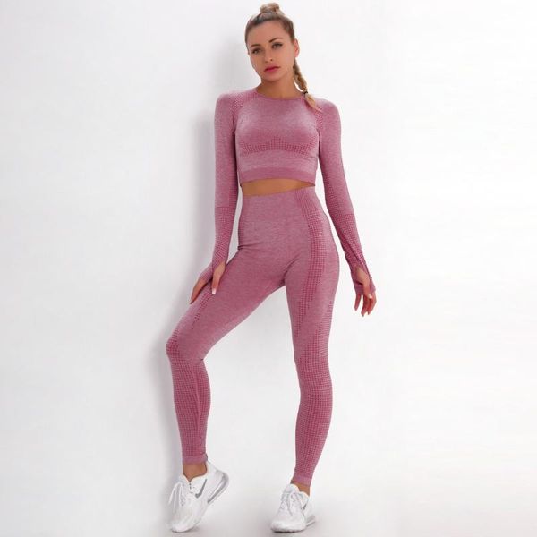 women sports wear seamless gym clothing long sleeve yoga set women legging set high waisted gym wear tight work out suit, White;red
women sports wear seamless gym clothing long sleeve yoga set women legging set high waisted gym wear tight work out suit, White;red