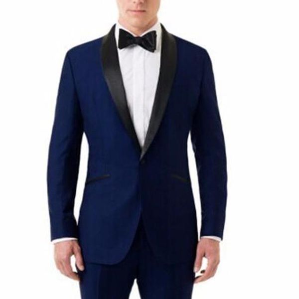 men's suits & blazers navy blue business formal men fashion two piece black shawl lapel wedding tuxedos ( jacket + pants ), White;black
men's suits & blazers navy blue business formal men fashion two piece black shawl lapel wedding tuxedos ( jacket + pants ), White;black